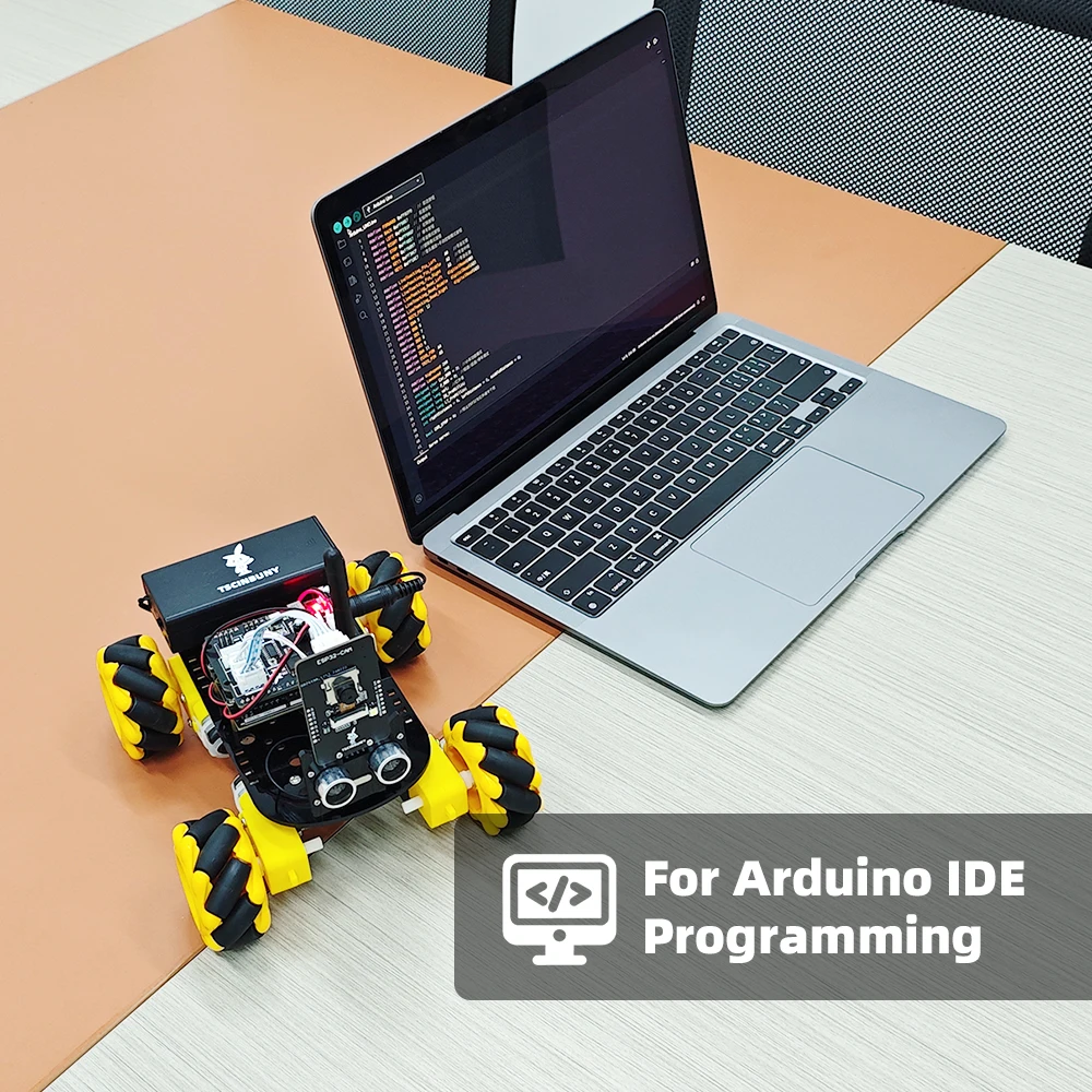 Tscinbuny Robot Kit für Arduino Starter Kit Roboter programmierbar ESP32 Professionelle pädagogische Roboter-Komplette Automatisierungskits