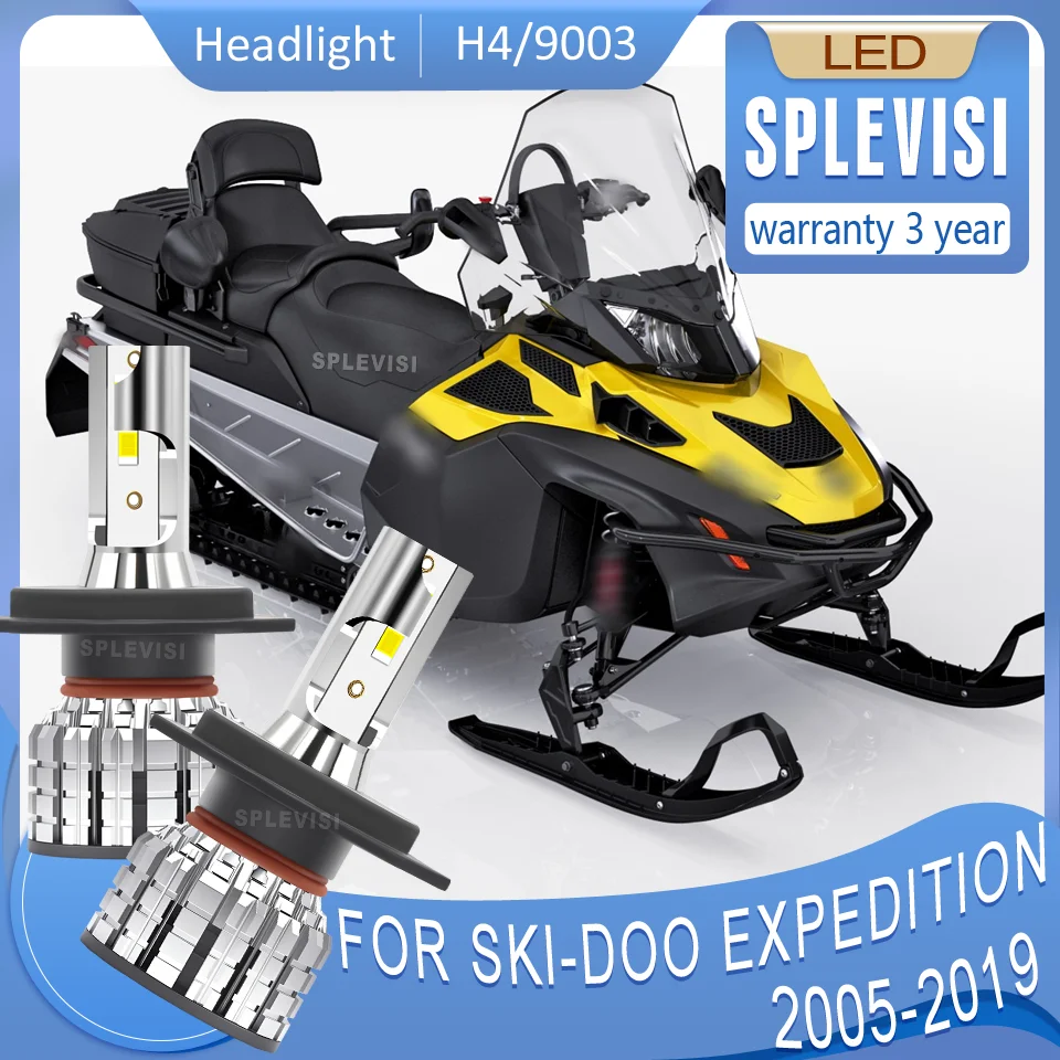 

Dustproof High-Performance Plug-and-Play LED motorcycle Headlight For Ski-Doo Expedition 2005 2006 2007 2008 2009 2010 2011-2019