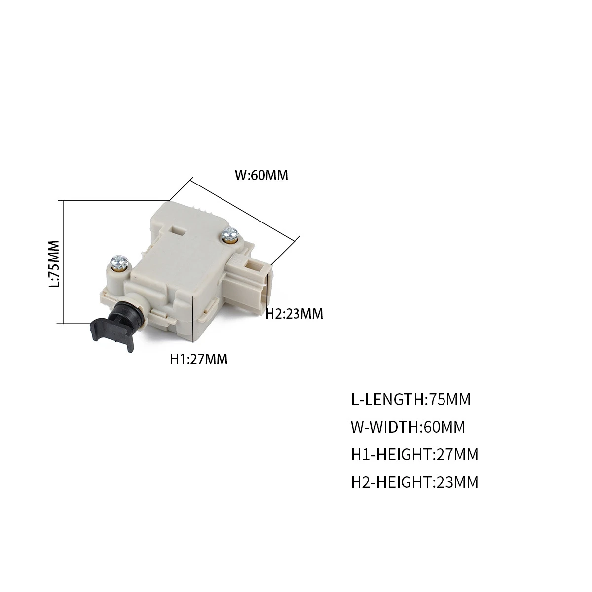 Kofferbak Slot Actuator Motor 3b5827061b 7l6959781 3b0959781c Voor Bora Jetta Golf Passat Variant Touareg