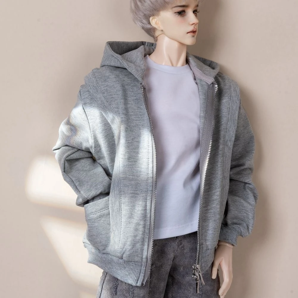 1/3 poppenkleding voor 75 cm mannelijke bjd pop sportkleding jas jas hoodie aankleden speelhuis speelgoed cadeau popaccessoires, geen pop