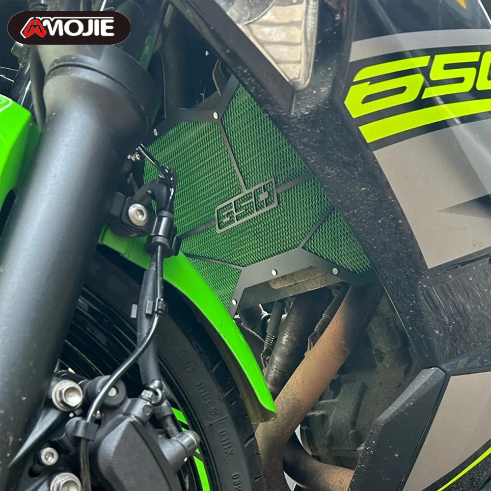 

For KAWASAKI Ninja650 Z650RS Z650 Z 650 RS Ninja 650 2017 - 2026 Motorcycle Accessories Radiator Guard Protector Grille Cover