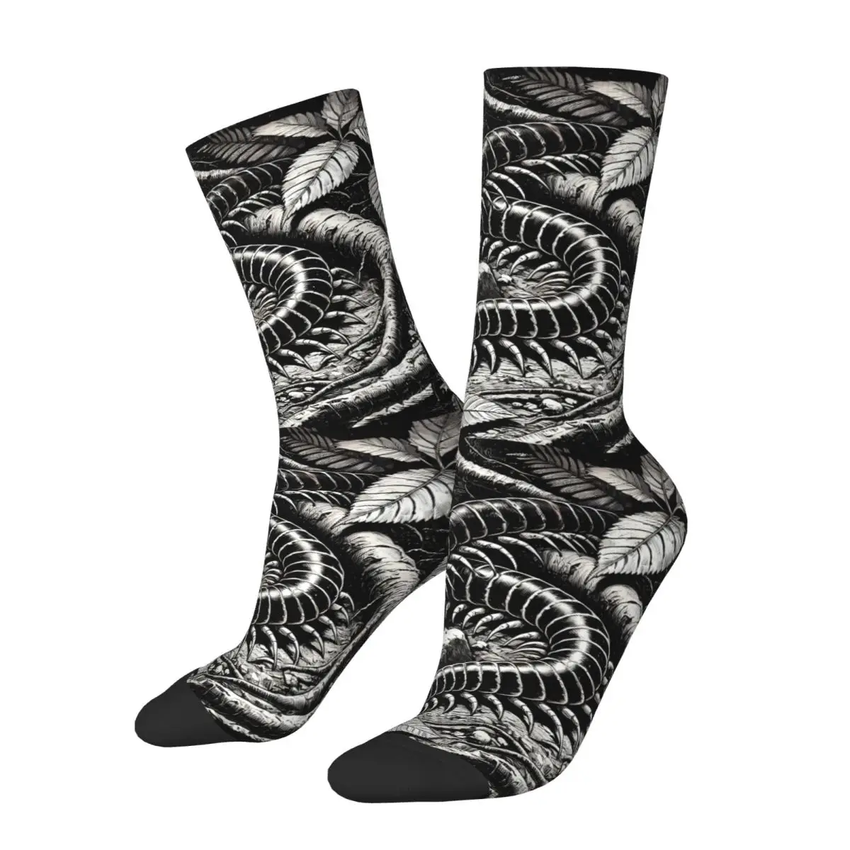 Centipede Sock Printed Man Polyester