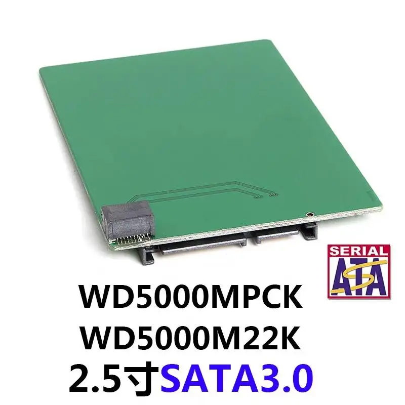 High Speed SATA to For WesternDigital WD5000 WD5000MPCK WD5000M22K WD5000M21K adapter