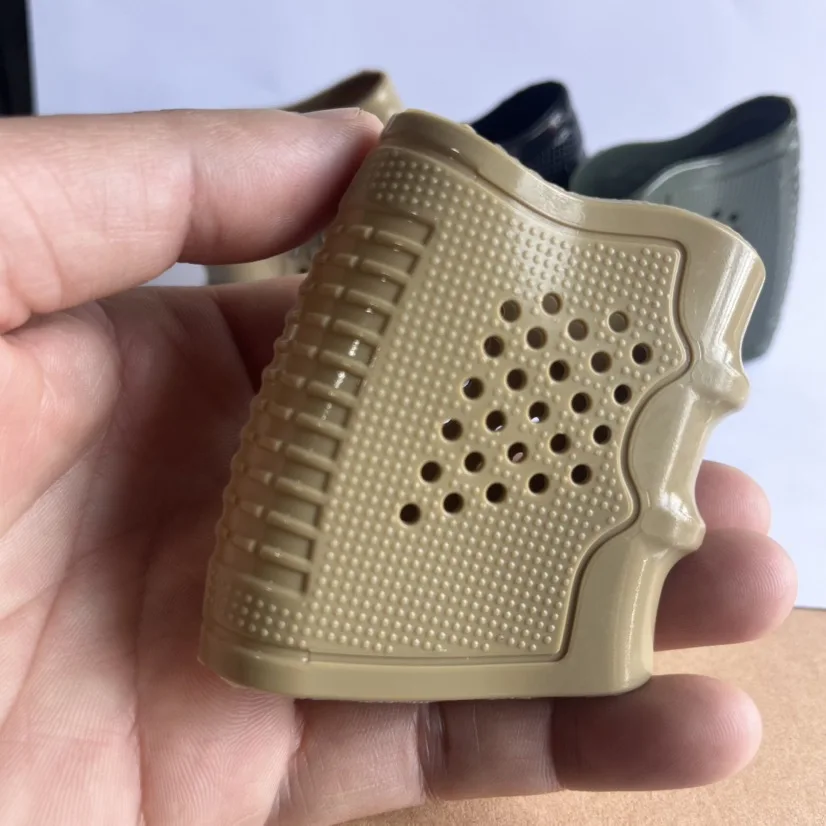 Rubber Grip Glove Sleeve Anti-Slip Pistol Grips Protective Cover Holder Toy Gun Accessories