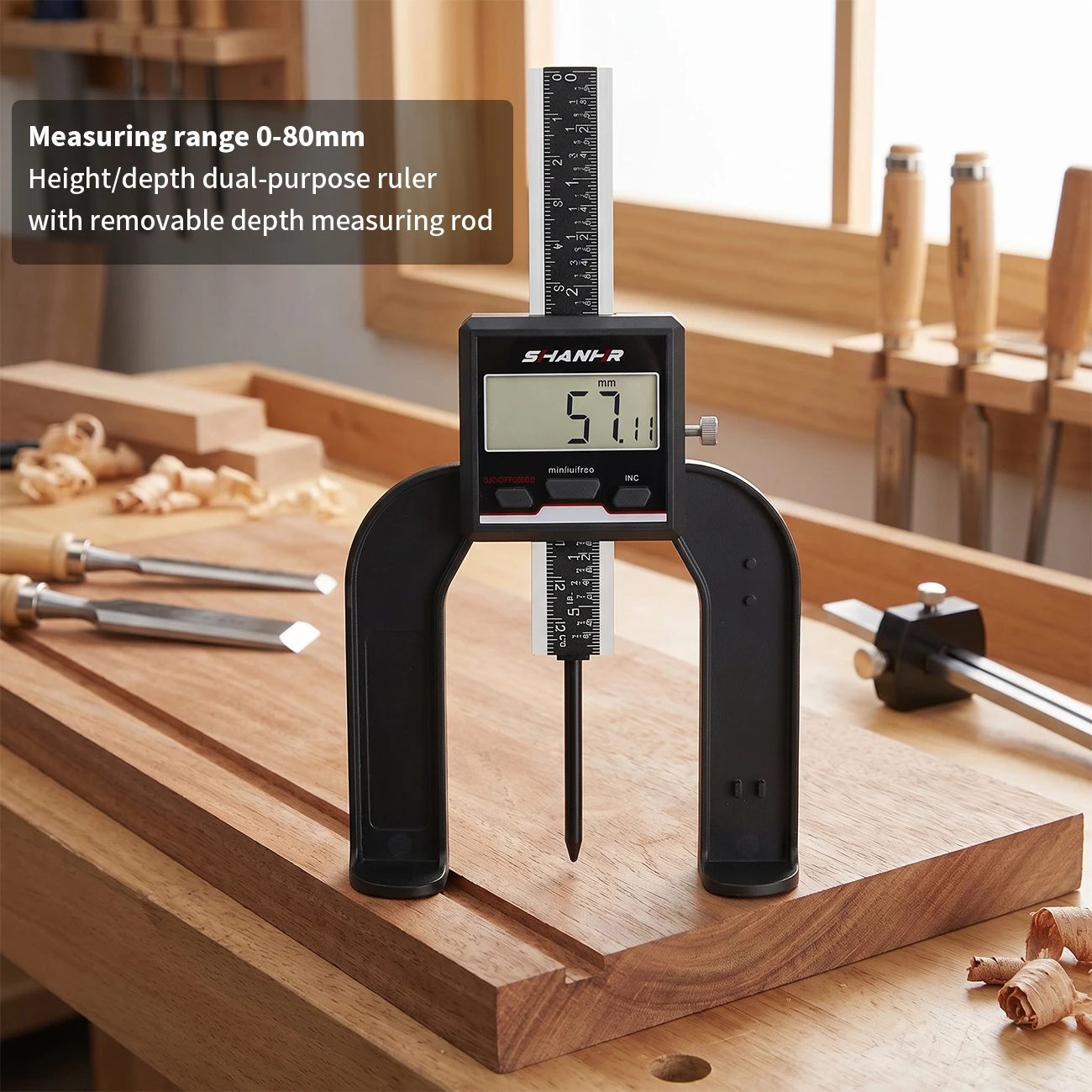 Jauge numérique de hauteur et  - Router Table Insert avis et prix