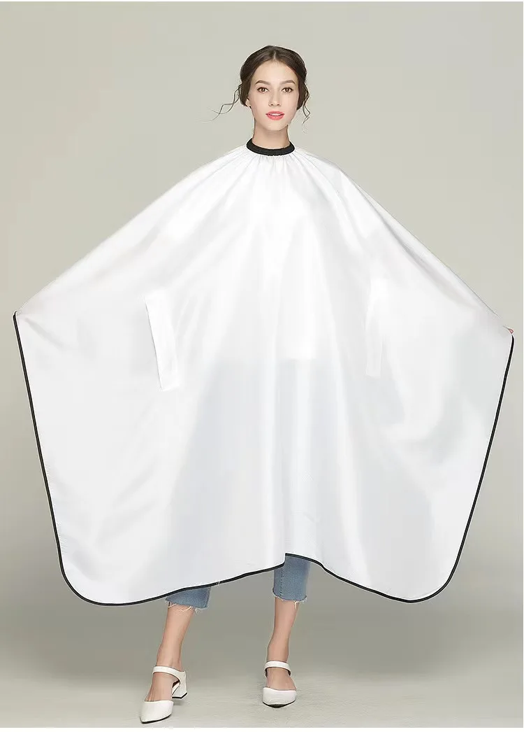 

8 Colors Hair Cutting Cape Pro Salon Hairdressing Hairdresser Cloth Gown Barber Black Waterproof Hairdresser Apron Haircut Capes