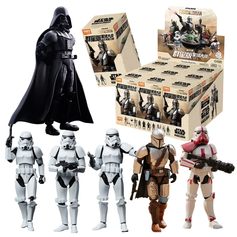 

BLOKEES Звездные войны, строительные блоки, модель для сращивания Din Djarin Moff Gideon Yoda, детские фигурки, модель, коллекционные игрушки