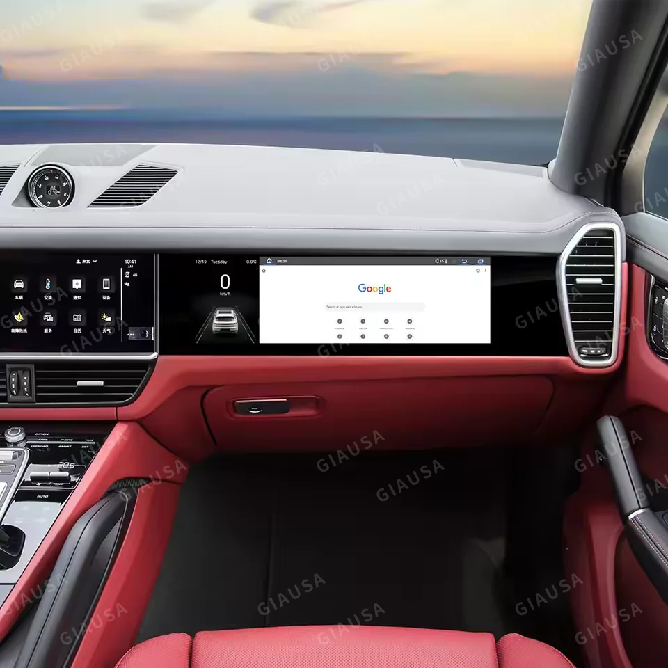 الوسائط المتعددة فيديو Android13 راديو السيارة ستيريو أداة رئيس وحدة لبورشه كايين 2018-2023 مساعد عرض نظام الوسائط المتعددة