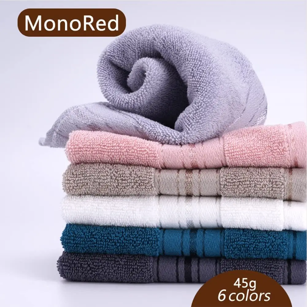 6pcs/packs Super Soft Cotton Bath  Towels High Absorbent Quick Drying Bathroom Towels Wholesale