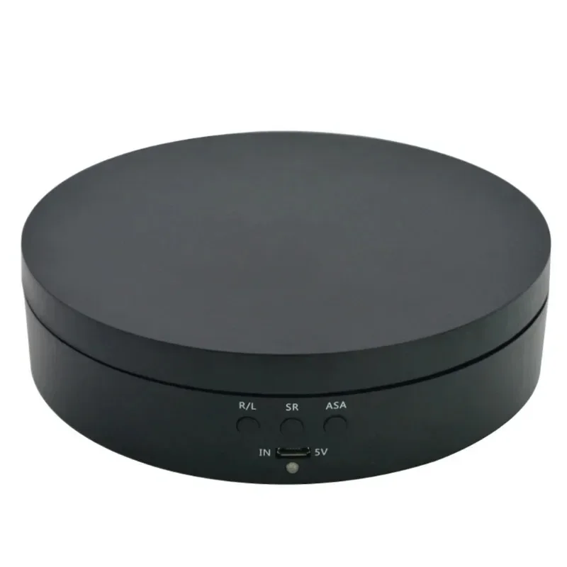 Photography Turntable Electric Rotating Display Stand 360 Degree with Remote Control Motorized Turntable for Photos or Videos