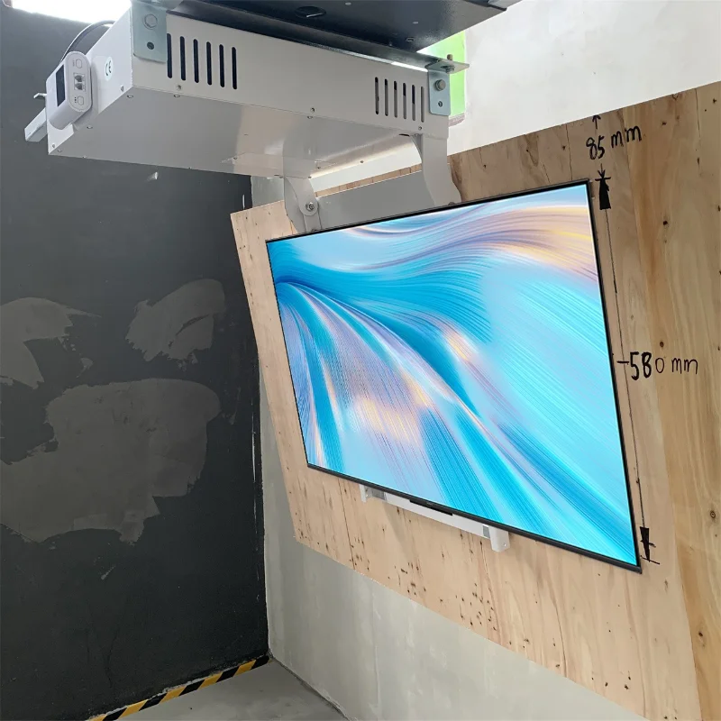 

90 Degree Vertical Motorized Lift System Hidden Ceiling Type for 32~70 Inch Plasma TVs Remote Control