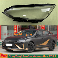 For Dongfeng Aeolus Yixuan Max 2021 Headlight Cover Headlamp Shell Transparent Lampshade Case Plexiglass Replace Original Lens