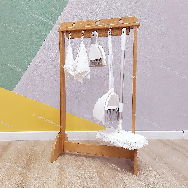 Sanitary Rack, Broom Dustpan Storage Rack, Supplies Rack