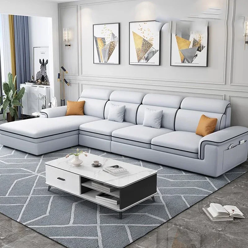 Bedroom Nordic Living Room Sofas Scratch Protector Classic Grande Corner Living Room Sofas Luxury Modern Canape Salon Furniture