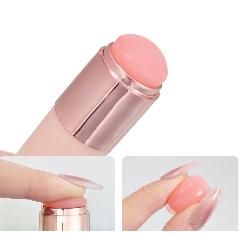 Silicone Brush for Ombre Nail Art Reusable Silicone Pen Chrome Powder Applicator Brush Gradient Painting Brushes Manicure Tools - view 3
