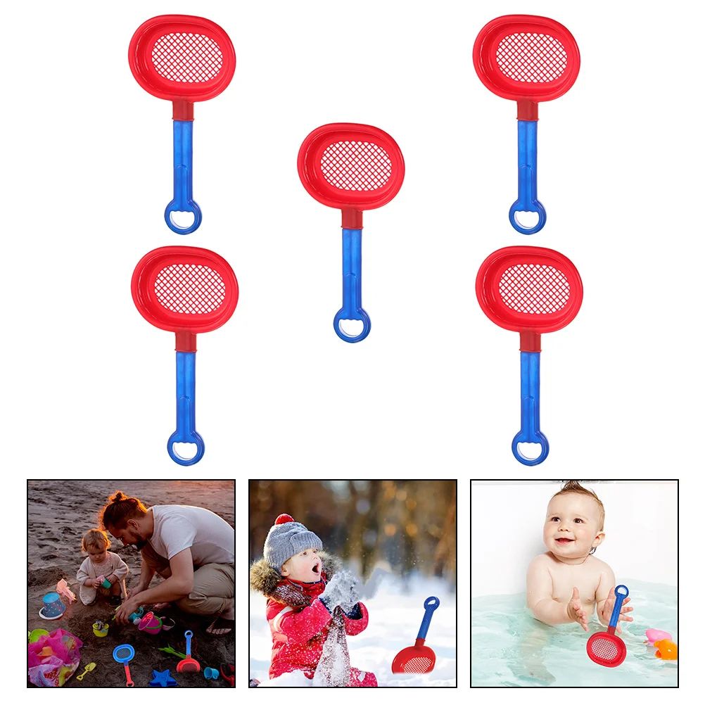 5 Pcs Soil Toy Sand Plaything Kids Beach Toys Summer Plastic Child Digging