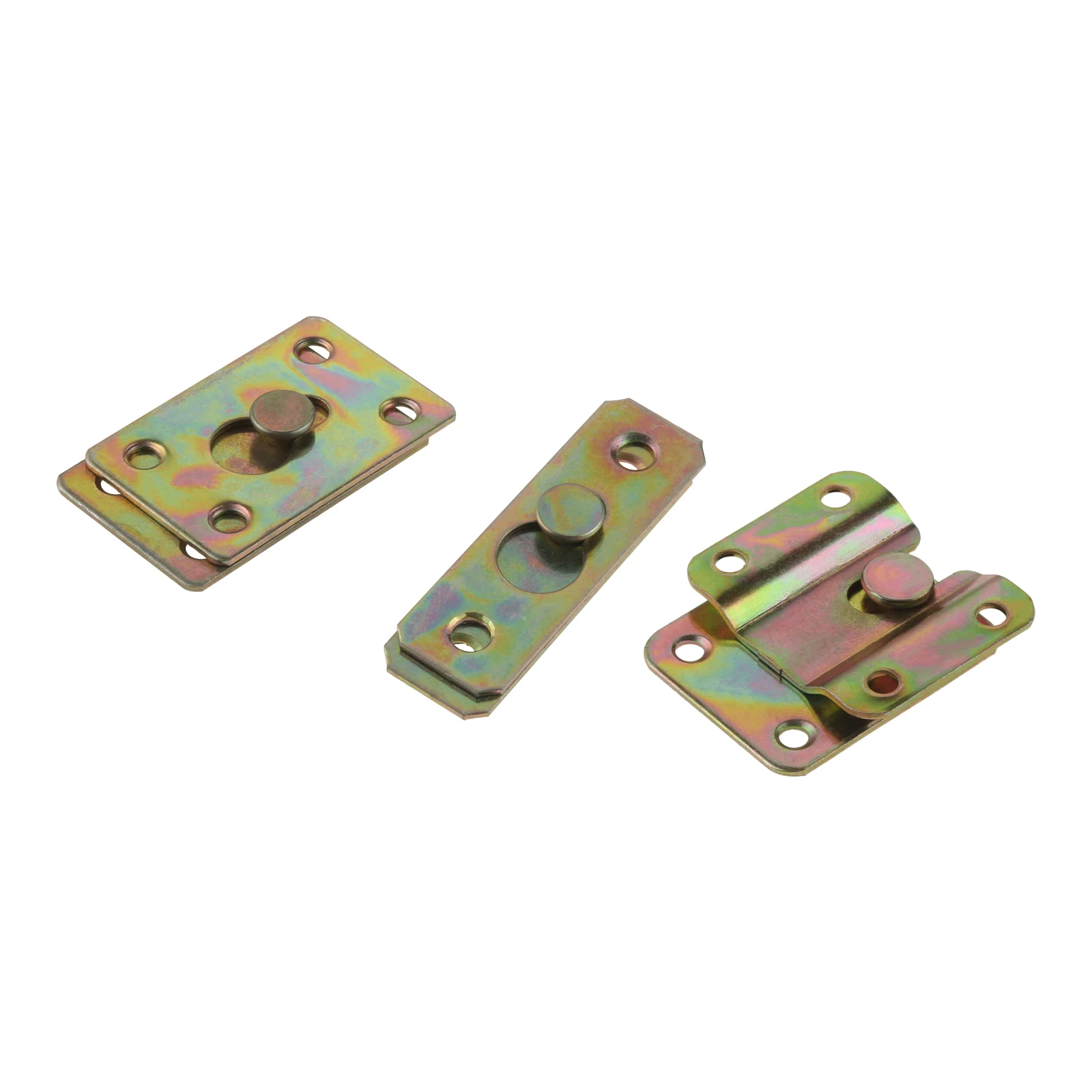 1 Sets Iron Wood Bed Fittings Connectors Bed Brackets Frame Connecting Furniture Rail Hook Bracket Hinge Fitting Connector Lock