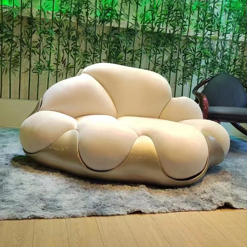FRP 클라우드 소파 의자 호텔 빌라 휴식 공간 특수 모양의 소파