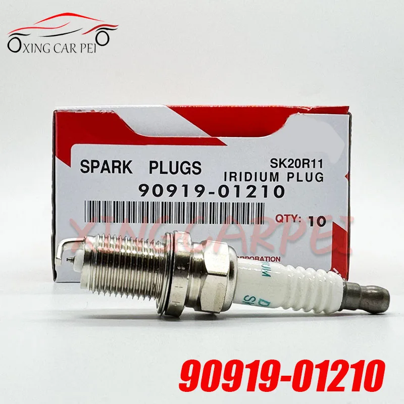 Новинка 4 шт. 90919-01210 SK20R11 иридиевая Свеча зажигания для Toyota Lexus Camry Avalon Celica Highlander Japan bujia Car IFR6T11