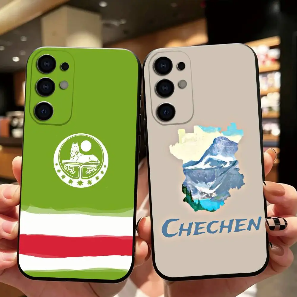 North Caucasus Circassians Chechen Theme Phone Case For Samsung S26,S25,S24,S23,S30,Ultra,Plus,Fe,Lite,Note,10,Black Cover Gift