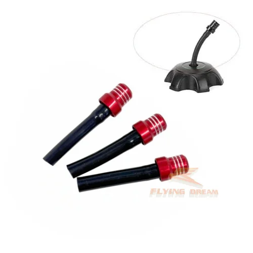 

3pcs Motorcycle Breather Hose Gas Fuel Tank Cap Vent - CNC Universal Fit for 50-450cc CRF XR KLX KX TRX ATV Dirt Pit Bike ATV