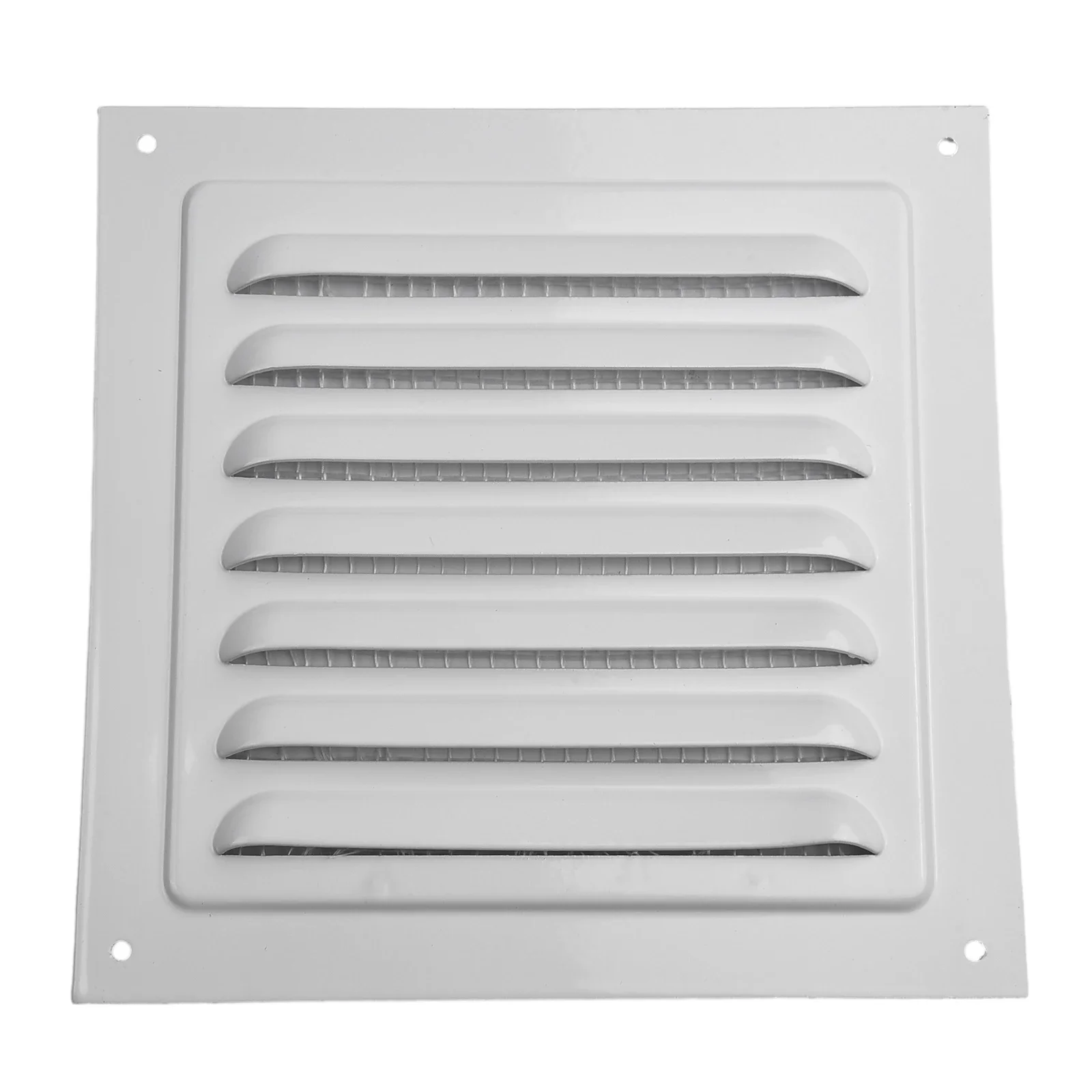 

Air Vent Grille Ventilation Cover Metal Square Vent Insect Screen Cover Aluminum Vents Plate Louver Air Outlet Fresh System