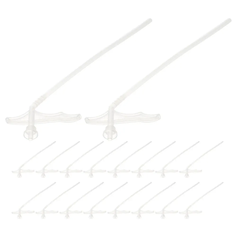 

20pcs Foam Injection Tubes For Gap Filling Disposable Foaming Applicator Extension Diy Sealing Tool Replacement Plastic Nozzle