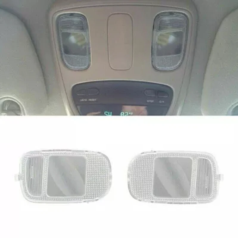 For Dodge Ram 1500-5500 – Clear Overhead Console Dome Light Lens Cover, 5183270AA 5183271AA