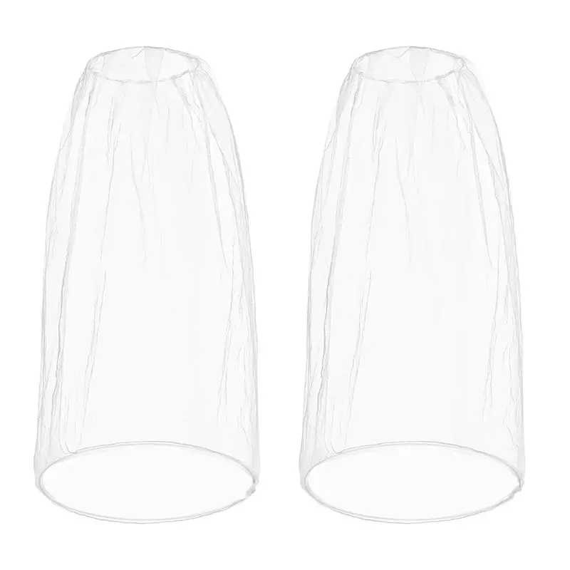 A33Z-2 Pack Large Mosquito Net 99 X 66CM Mosquito Head Net Oversized Insect Netting Bug Fits Most Hats For Gardening