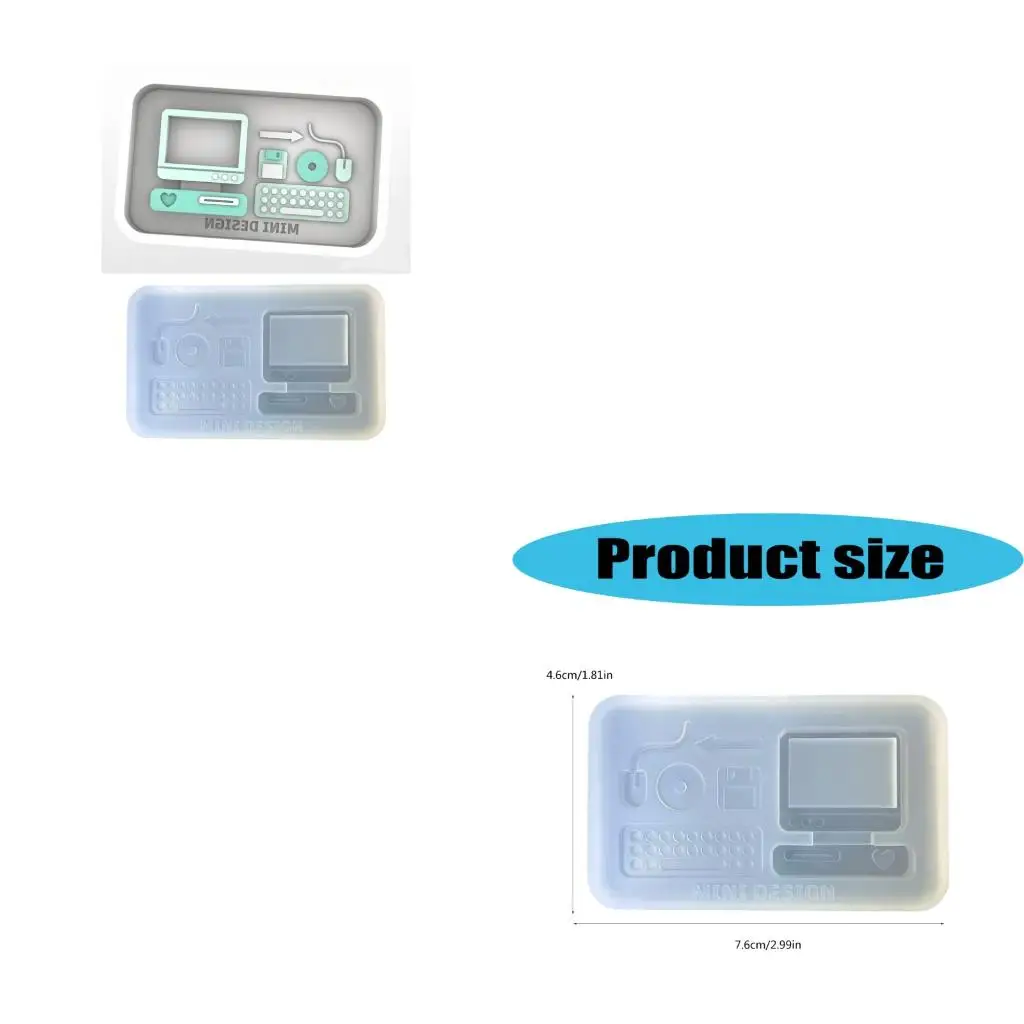  Computer Silicone Mould For Making Customes Resin Pendants