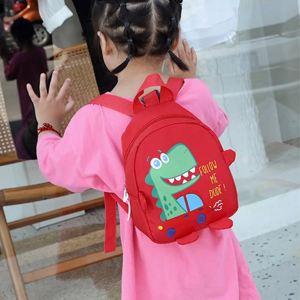 Boys Girls Safety Harness Cartoon Dinosaur Toddler Rucksack Kindergarten Schoolbag Anti-lost Backpacks School Bags