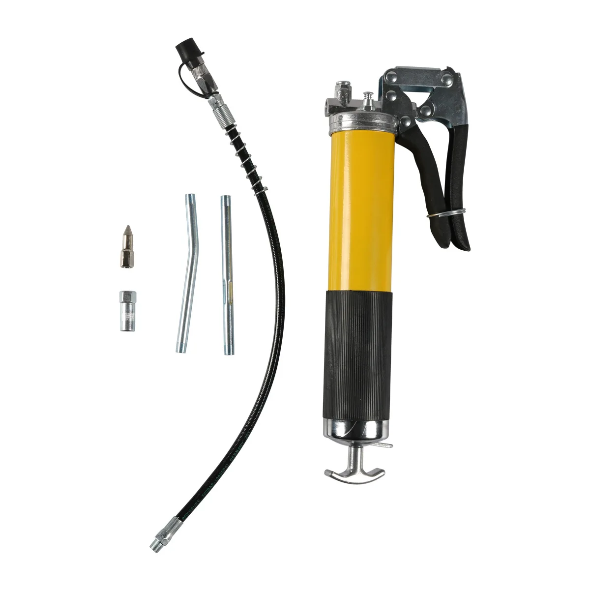 Oil Grease Tool Kit 7000 PSI Heavy Duty Pistol Grip Grease Gun Kit Maintenance Tool for Car Truck Automotive Marine