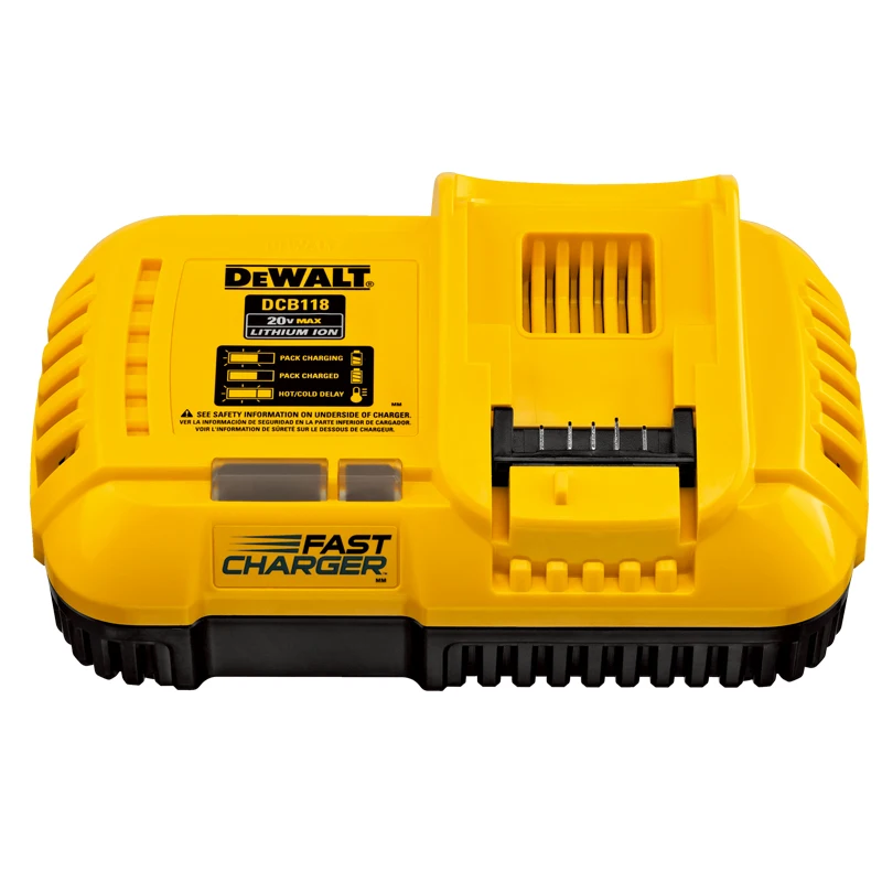 Imagem -06 - Dewalt Carregador Original Dcb118 Dcb1104 Dcb1102 Carregador de Bateria de Lítio de Carregamento Rápido de Alto Desempenho Acessório de Ferramenta Elétrica