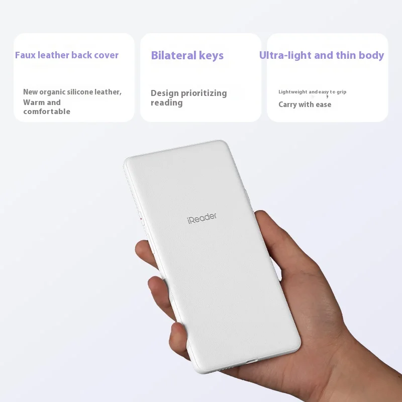 iReader Tango قارئ الكتب الإلكترونية شاشة حبر 1648*824 6.13 بوصة 300PPI قارئ حماية العين 3900 مللي أمبير قارئ الكتب الإلكترونية خفيف الوزن