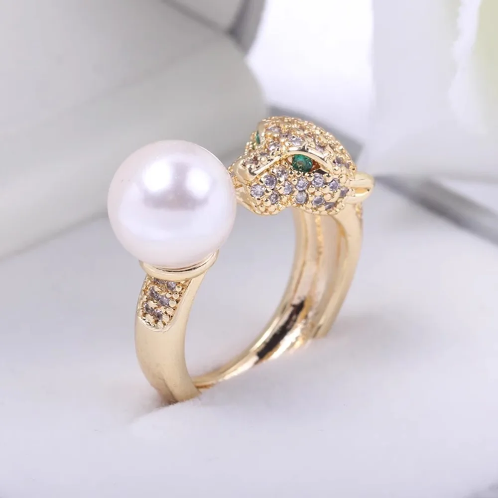 

5pcs Adjustable Gold Plated Pearl Ring Settings Findings & Accessories-for Jewelry Making Bulk Wholesale Craft Supplies 9-11mm