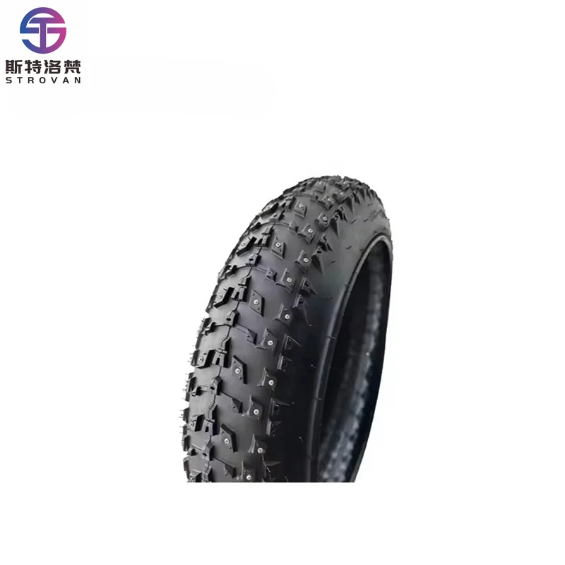 

STLF 20X4.0 Fat Snow Tire for Ebike 198 Studded Spikes Winter Mountain Bike Tyre