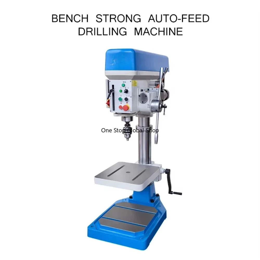 Industrial Grade Bench Drill with Automatic Feed  Powerful Electric Threading and Tapping Machine