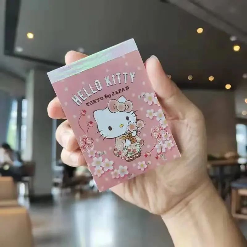 70Sheets Sanrio Hello Kitty Memo Pad Sticky Notes Kawaii Notepad Kuromi Melody Stationary Office Accessories Message Stickers