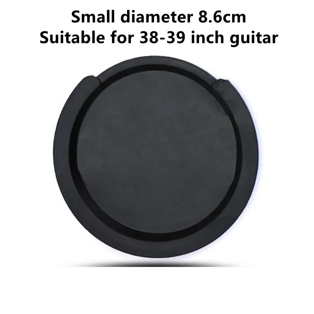 1pc Acoustic Guitar Sound Hole Cover Silica Gel Muffler Cover For Guitarist Prevent Whistle Soft Guitars Sound Hole Covers