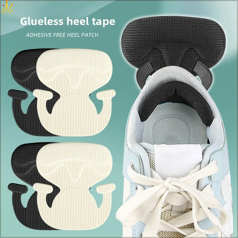 

Heel Pads Elephant Pads Non-slip No Adhesive, Heel Grips Anti-blister Grips Soft Liner, Size Reducer Comfort Reducer Heel Pad