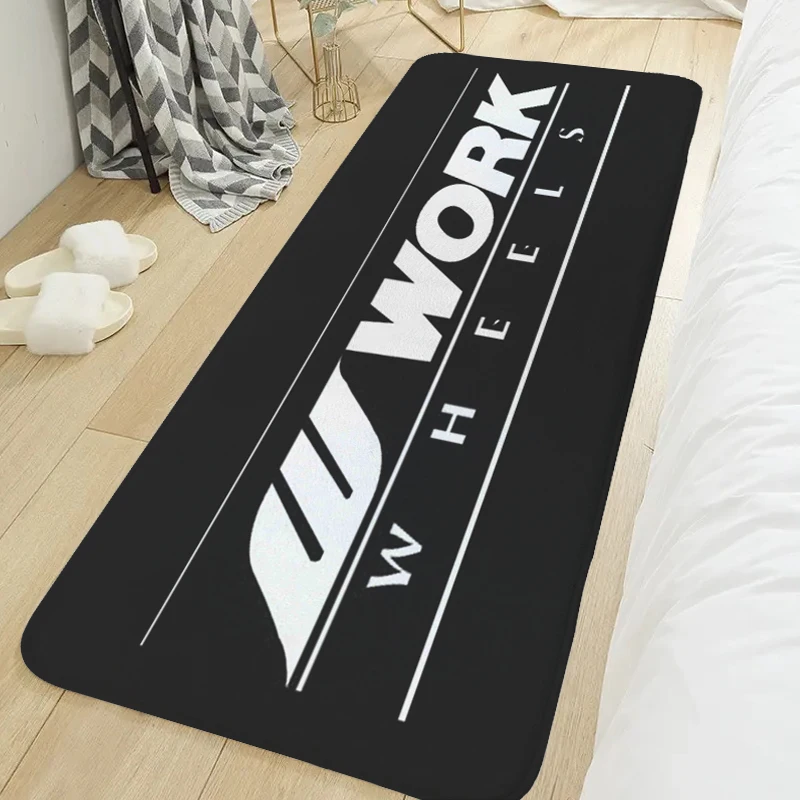 Bedroom Rug Work Balcony Bath Mat Non-slip Kitchen Hallway Corridor Room Floor Carpet Custom Doormat Entrance Door Home