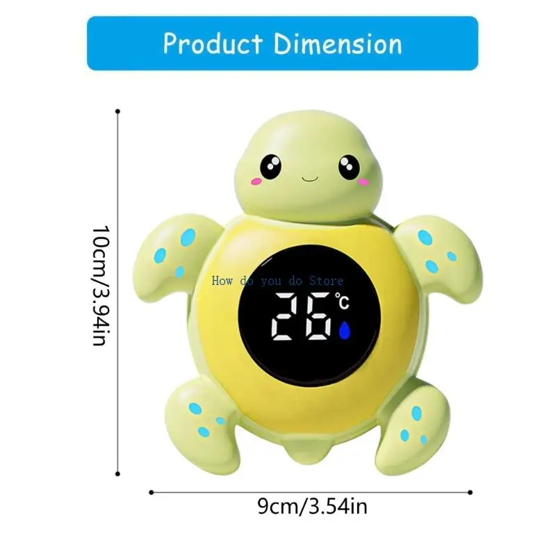 19QF جهاز استشعار حراري رقمي للحمام، جهاز استشعار تلقائي، تنبيه LED من أجل التحكم في درجة حرارة مياه الاستحمام الآمنة للأطفال #6