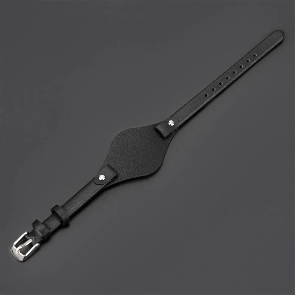 قسط جلد طبيعي 8 مللي متر النساء حزام (استيك) ساعة حزام ل الأحفوري Es3077 Es2830 Es3262 Es3060 سوار صغير معصمه