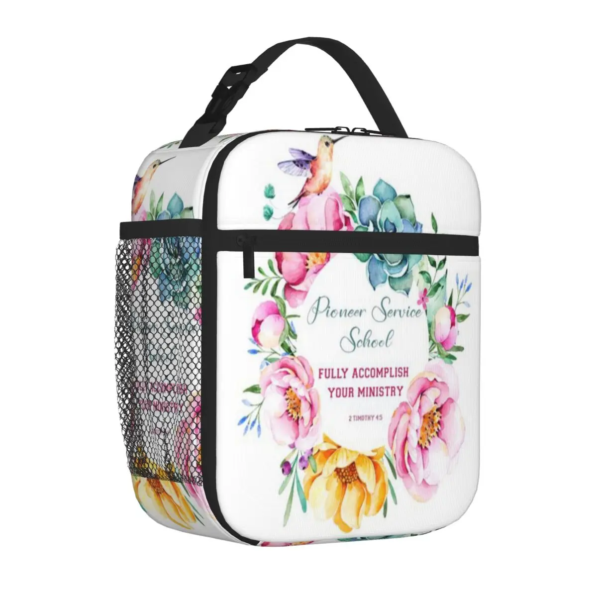 Bestselling Pioneer Service School 2023 Spiral Notebook Parent Child Matching Cooler Tote Homeschool Dining School Lunch Bag