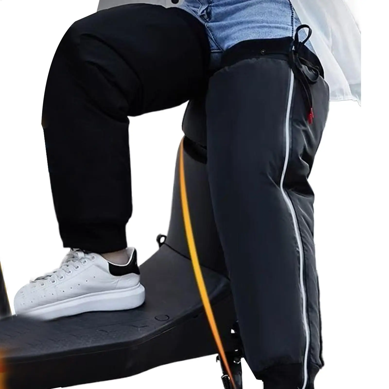 

75cm Motorcycle Knee Guard Cover Non-Slip Protection Electric Scooter Knee Guard Leg Cover for Outdoor Rides Scooter Cycling