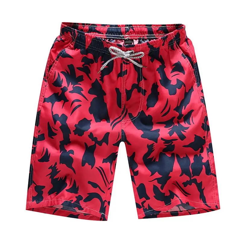 2022 Summer Wholesale Men Board Casual Shorts Beach Brand Short Surfing Bermudas Masculina De Print Men Boardshorts Quick Dry