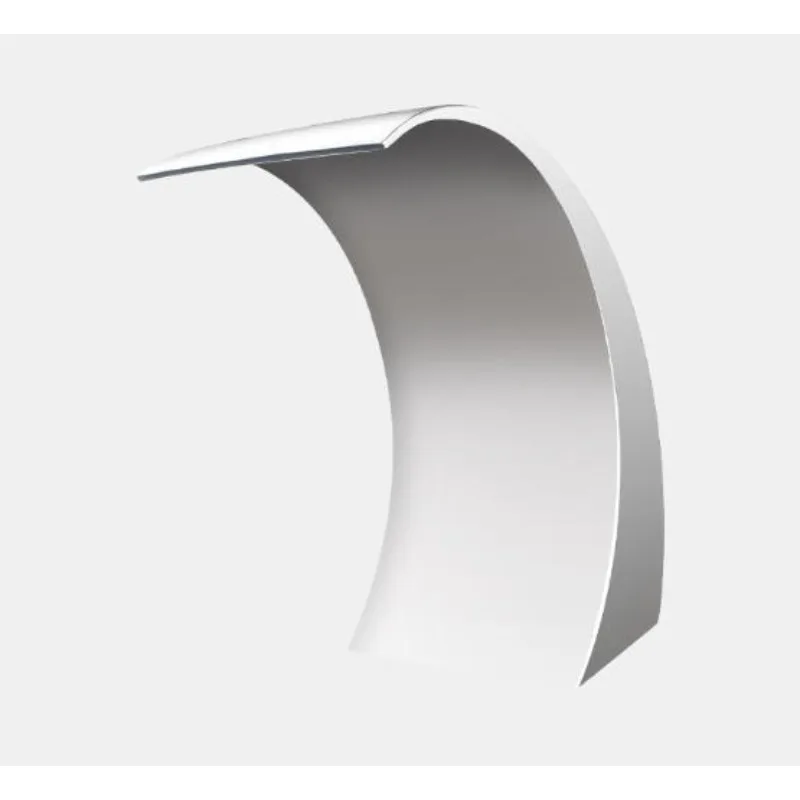 304 Stainless Steel Waterfall Feature with Water Curtain 63mm Connection Heat-Resistant Cold-Resistant and Corrosion-Resistant