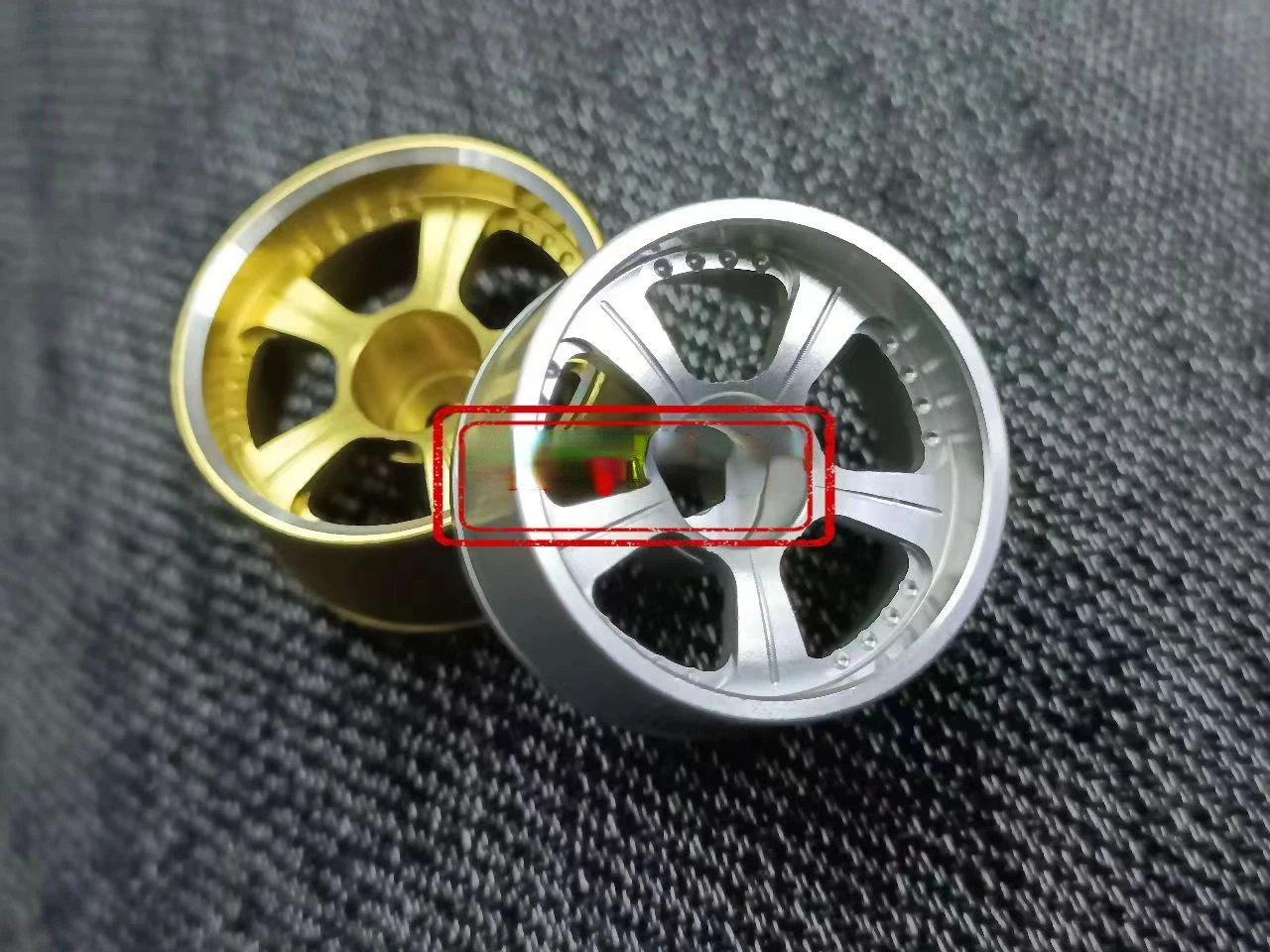 Mosquito car wheel hub high-precision metal wheel hub 22MM Jingshang Mosquito car MINI-Q MINI-Z MINI-D HGD1