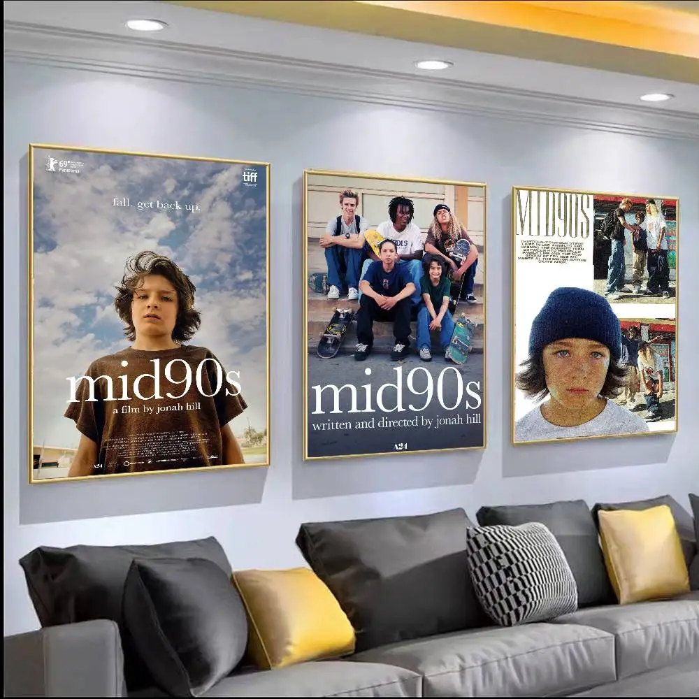 Bar Office Decoration Canvas Waterproof M-Mid90s TV Movie Poster HD Art Poster for Home Living Room