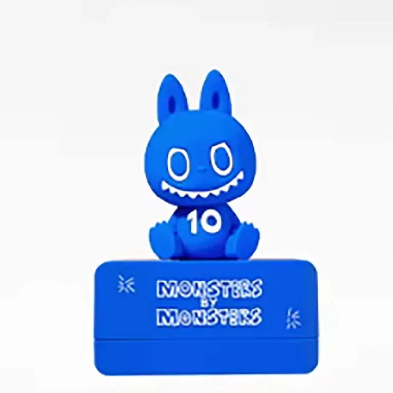 POP MART LABUBU THE MONSTERS 10e verjaardag serie - Koelkastmagneet Mystery Box Originele Blind Box Guess Toy Bag Ornament Figuur